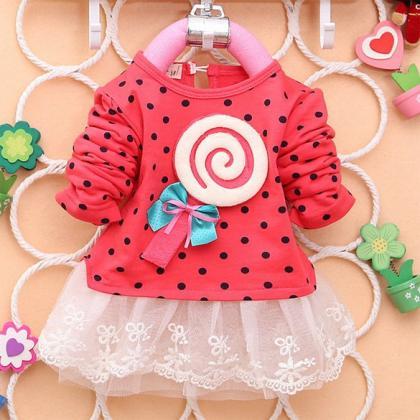 Baby Dress Baby Infant Sweet Cute Full Sleeve..