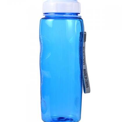 Blue Portable Sports Water Bottle
